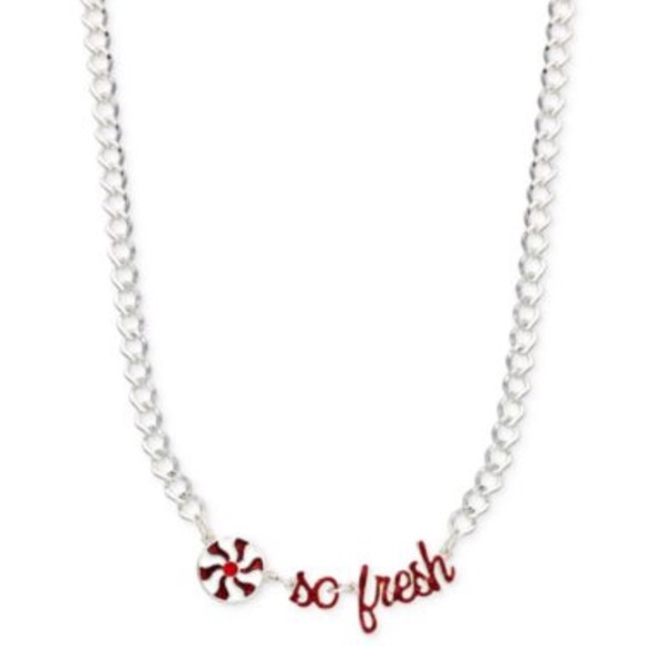 NWT🏷 Celebrate Shop Peppermint So Fresh Necklace - Picture 4 of 4